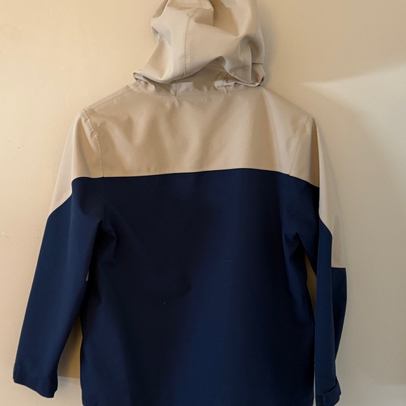 Patagonia Kids Raincoat - Beige and Navy - Picture 7 of 7